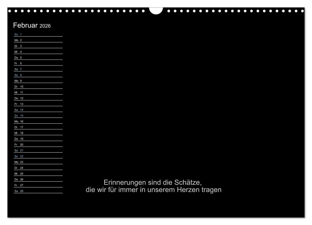 Bild: 9783457375297 | Mein Persönlicher Kalender (Wandkalender 2026 DIN A3 quer),...