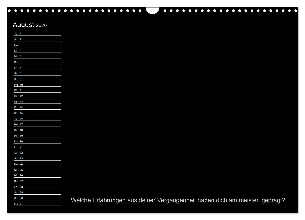 Bild: 9783457375297 | Mein Persönlicher Kalender (Wandkalender 2026 DIN A3 quer),...