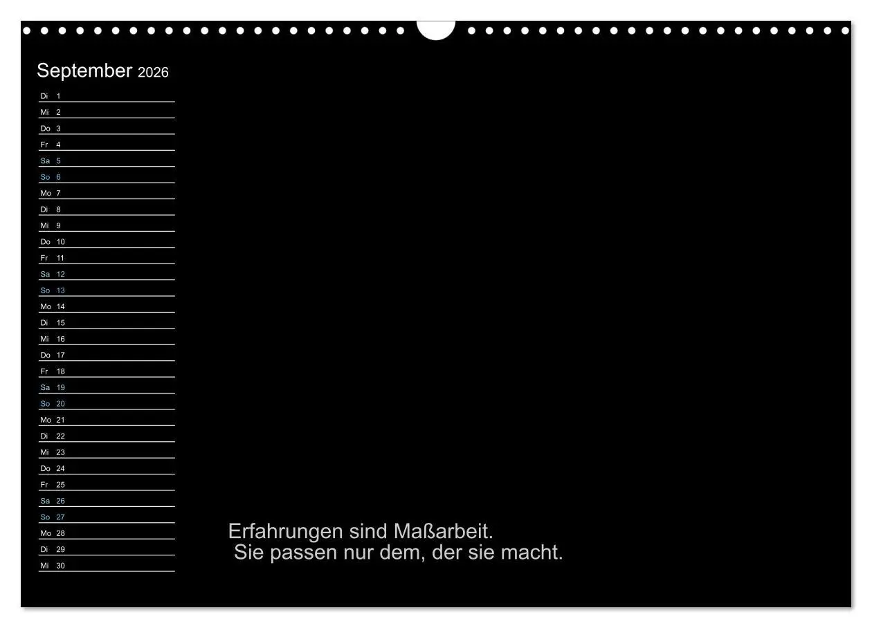 Bild: 9783457375297 | Mein Persönlicher Kalender (Wandkalender 2026 DIN A3 quer),...