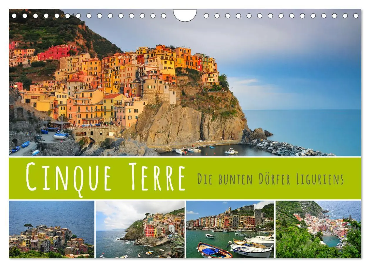 Cover: 9783457825297 | Cinque Terre - die bunten Dörfer Liguriens (Wandkalender 2026 DIN...