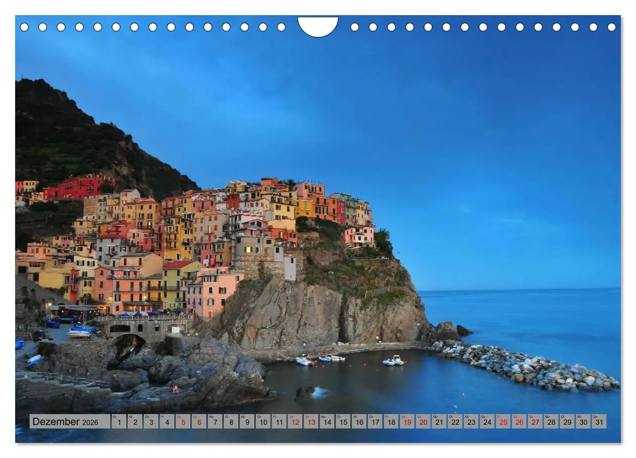 Bild: 9783457825297 | Cinque Terre - die bunten Dörfer Liguriens (Wandkalender 2026 DIN...