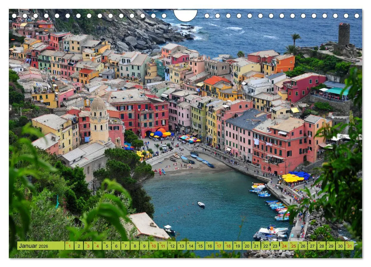 Bild: 9783457825297 | Cinque Terre - die bunten Dörfer Liguriens (Wandkalender 2026 DIN...
