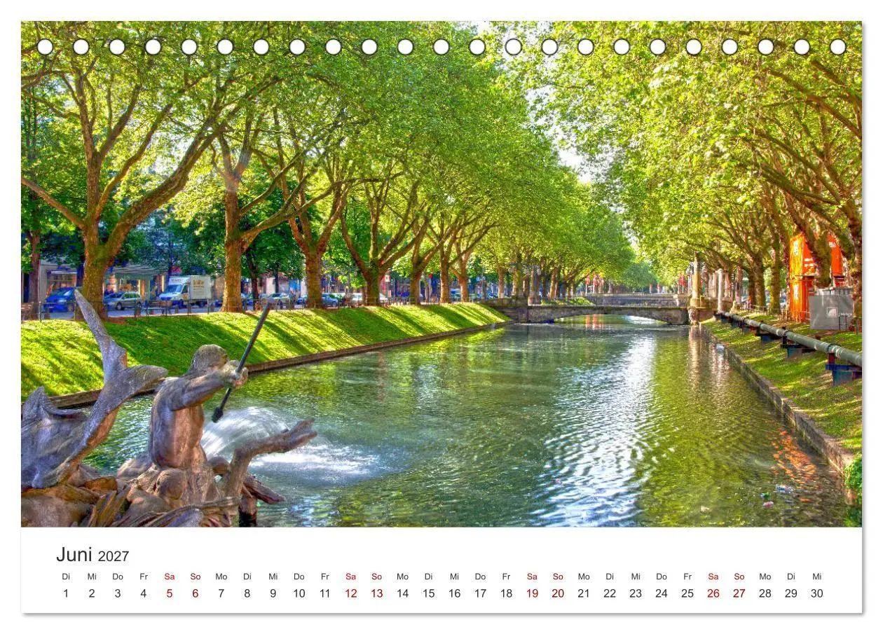 Bild: 9783569625297 | Düsseldorf - Tradition und Moderne am Rhein (Tischkalender 2027 DIN...