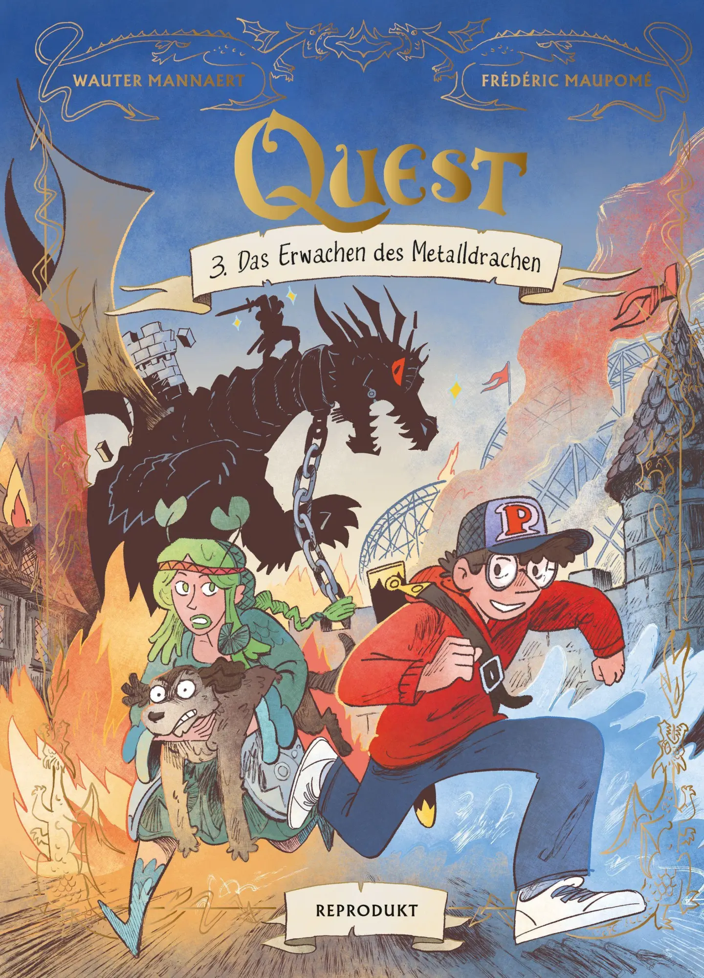 Cover: 9783956405297 | Quest 3 | Das Erwachen des Metalldrachen | Frédéric Maupomé | Buch