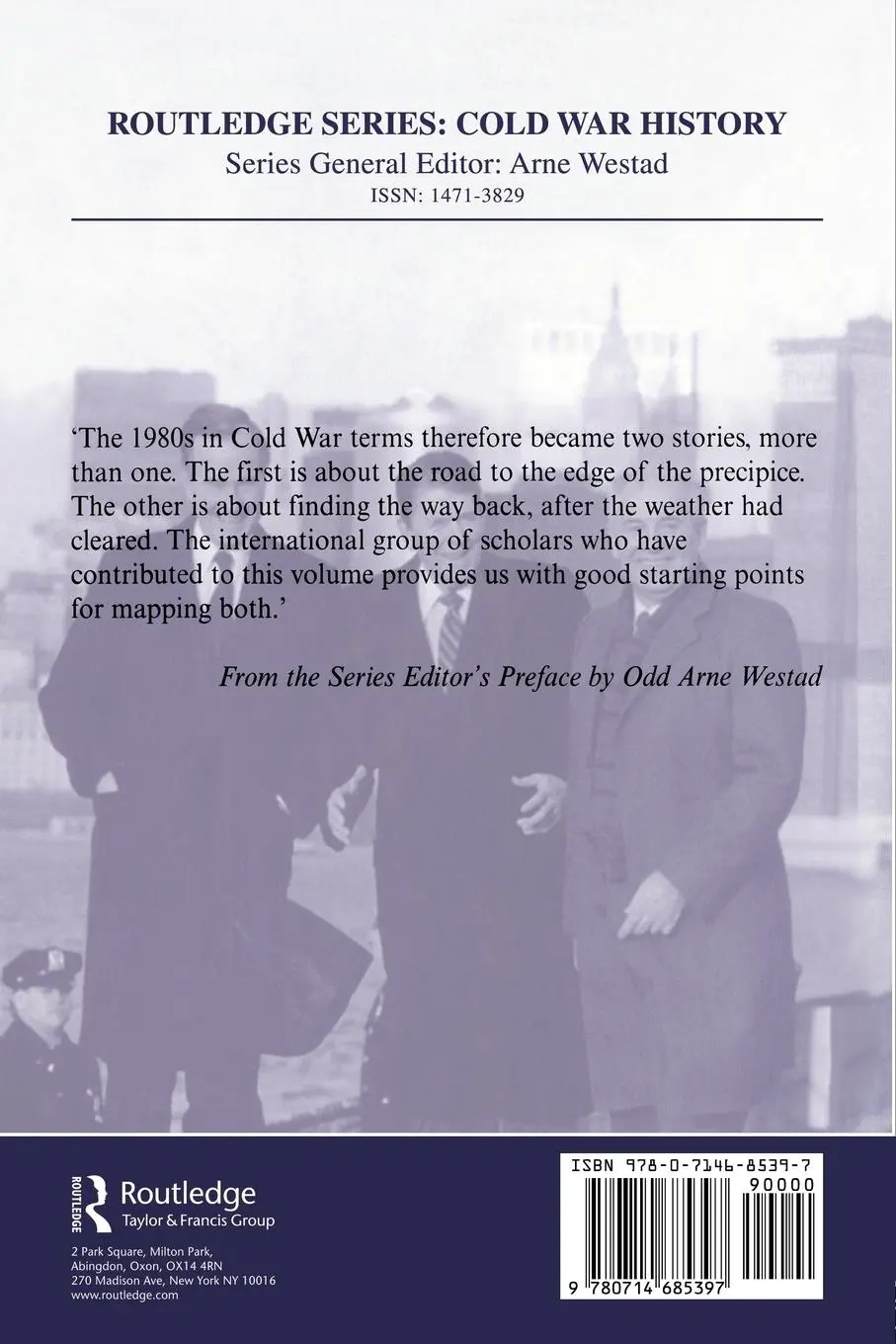 Rückseite: 9780714685397 | The Last Decade of the Cold War | Olav Njolstad | Taschenbuch | 2004