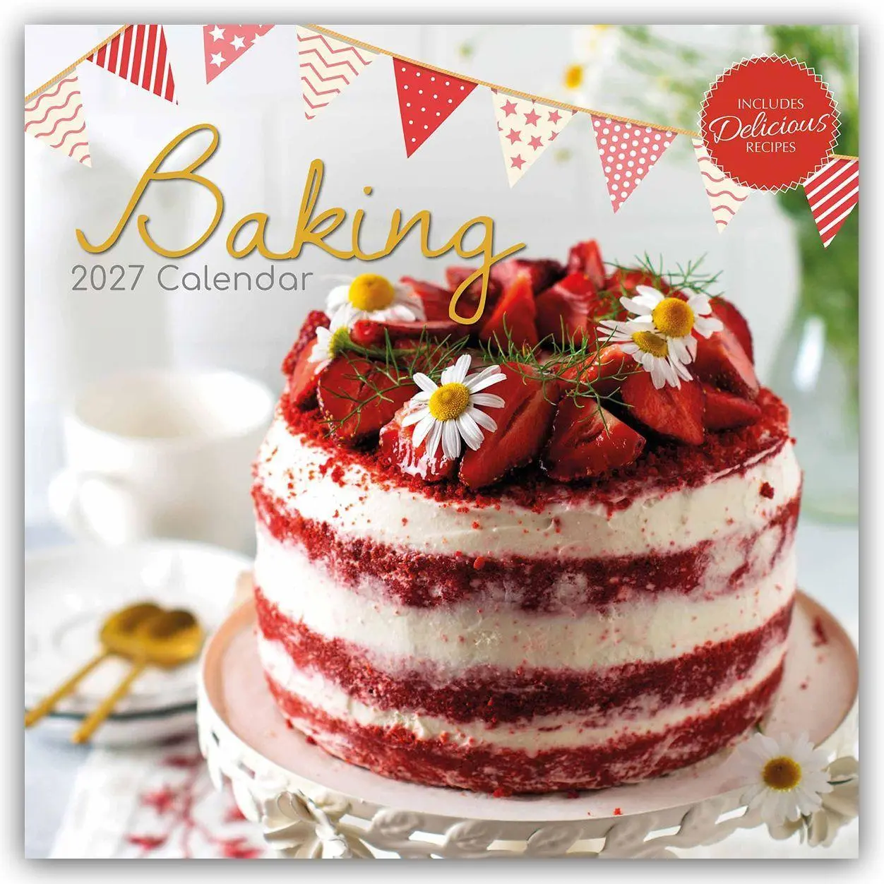 Cover: 9781805975397 | Baking - Backen 2027 - 16-Monatskalender | The Gifted | Kalender
