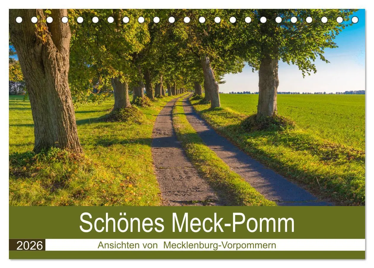Cover: 9783457815397 | Schönes Meck-Pomm (Tischkalender 2026 DIN A5 quer), CALVENDO...
