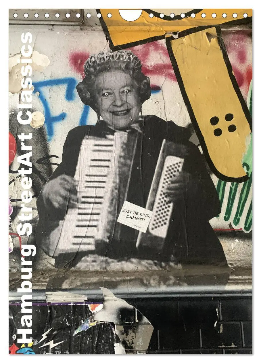 Cover: 9783516385397 | Hamburg StreetArt Classics (Wandkalender 2026 DIN A4 hoch),...