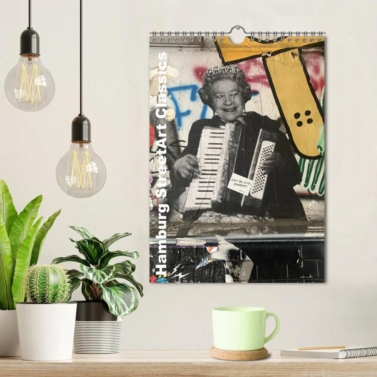 Bild: 9783516385397 | Hamburg StreetArt Classics (Wandkalender 2026 DIN A4 hoch),...