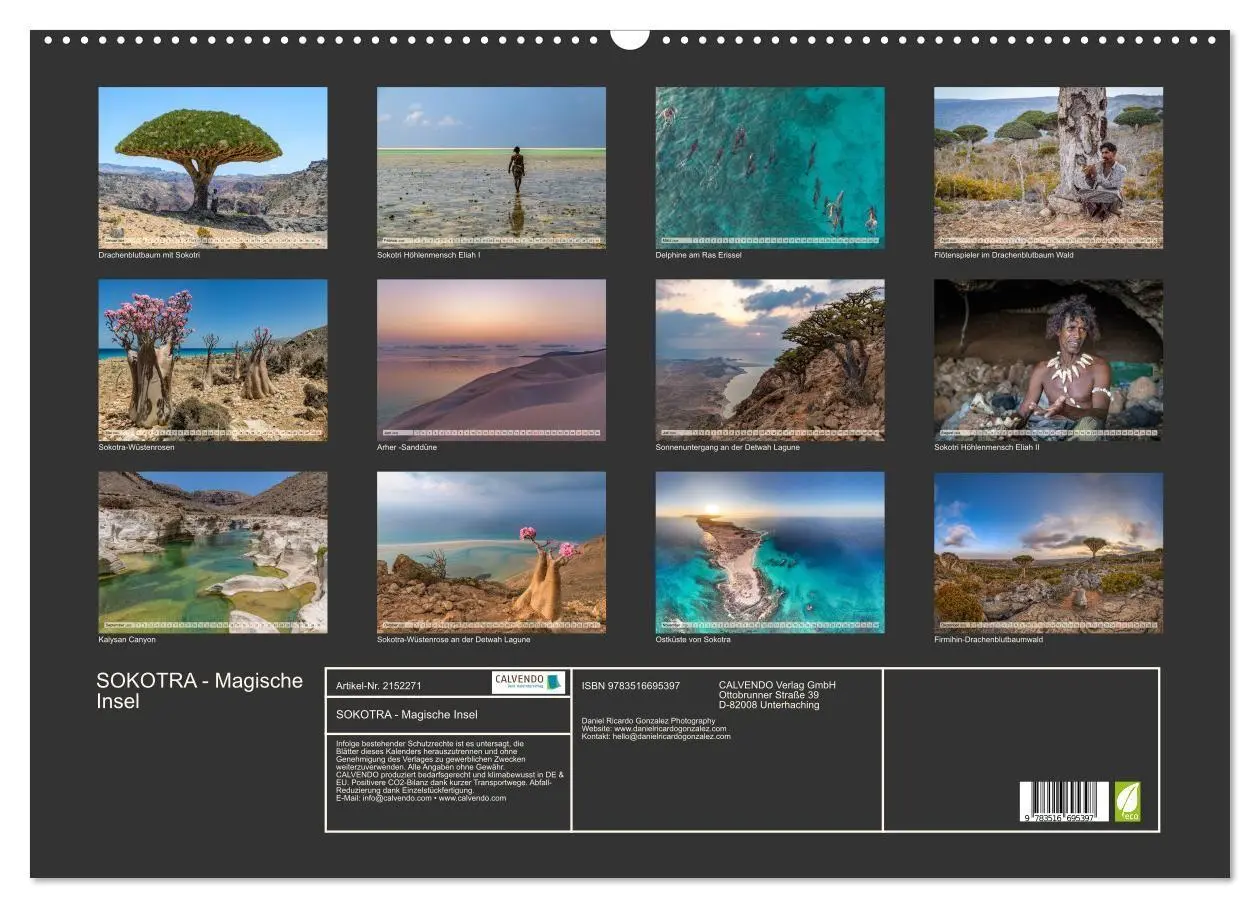Bild: 9783516695397 | SOKOTRA - Magische Insel (Wandkalender 2026 DIN A2 quer), CALVENDO...