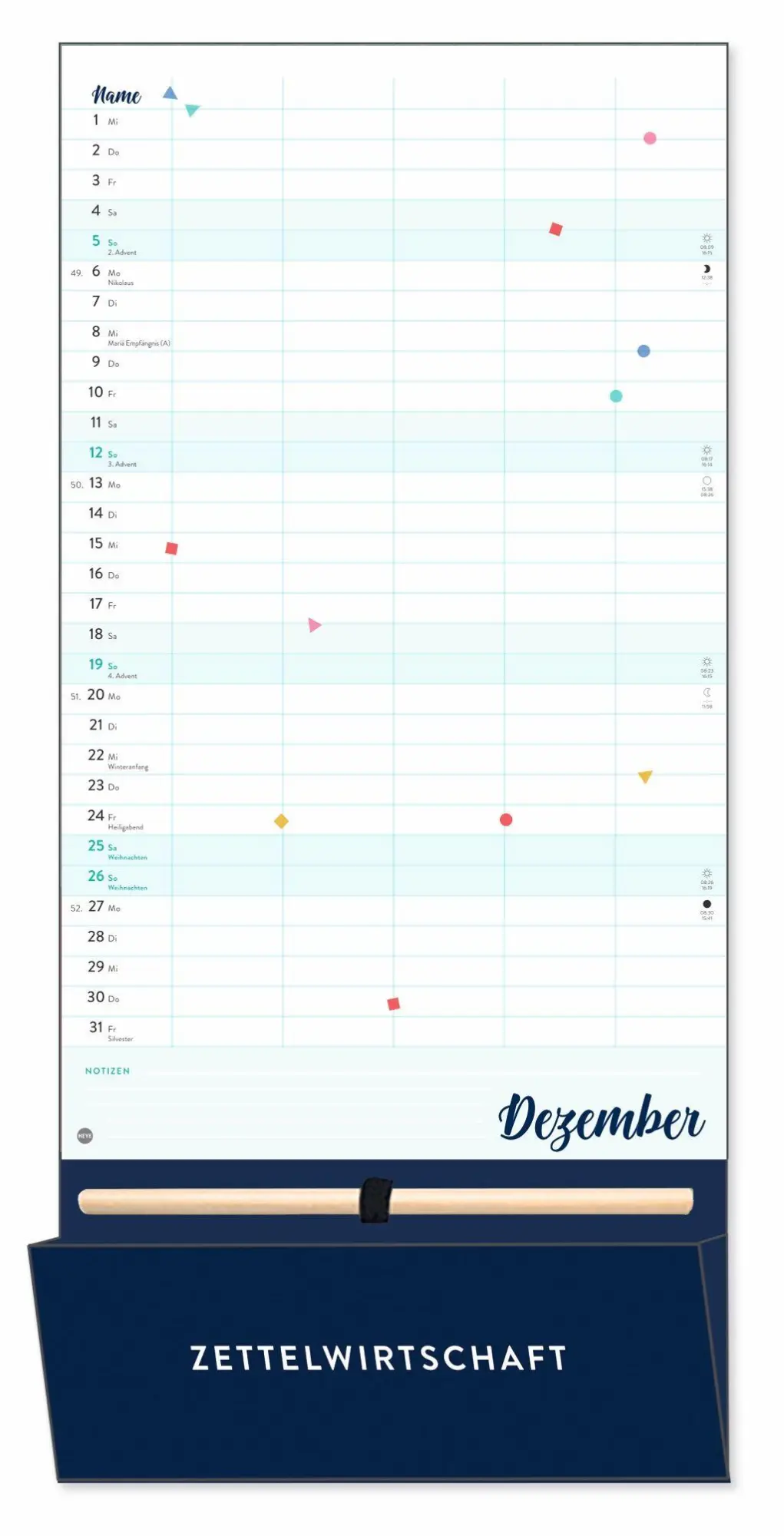 Bild: 9783756415397 | Familienplaner plus Tasche 2027 | Heye | Kalender | Spiralbindung
