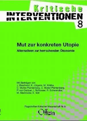 Cover: 9783930345397 | Mut zur konkreten Utopie | Beerhorst | Taschenbuch | 200 S. | Deutsch