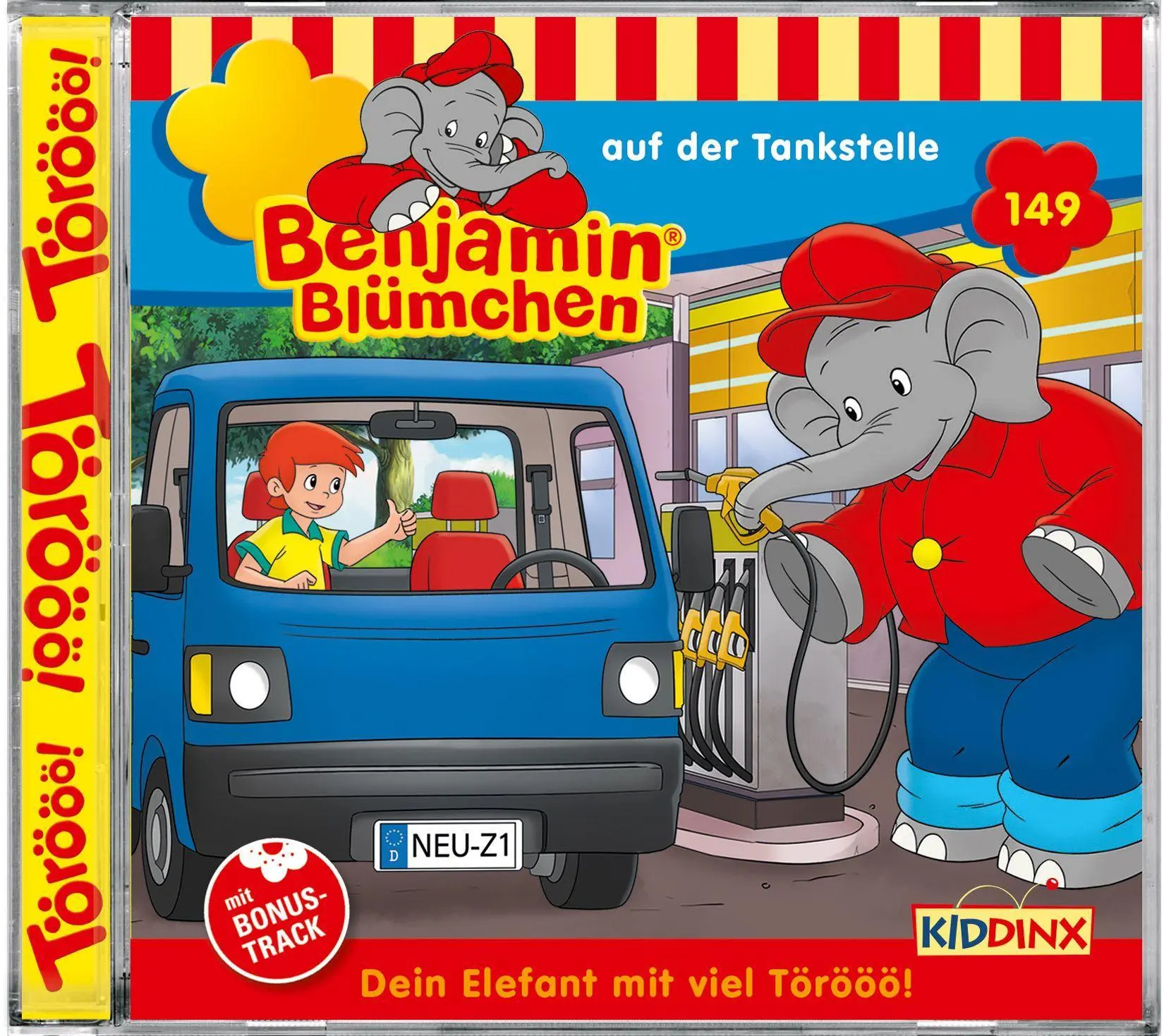 Cover: 4001504255497 | Folge 149:Auf der Tankstelle | Benjamin Blümchen | Audio-CD | Deutsch