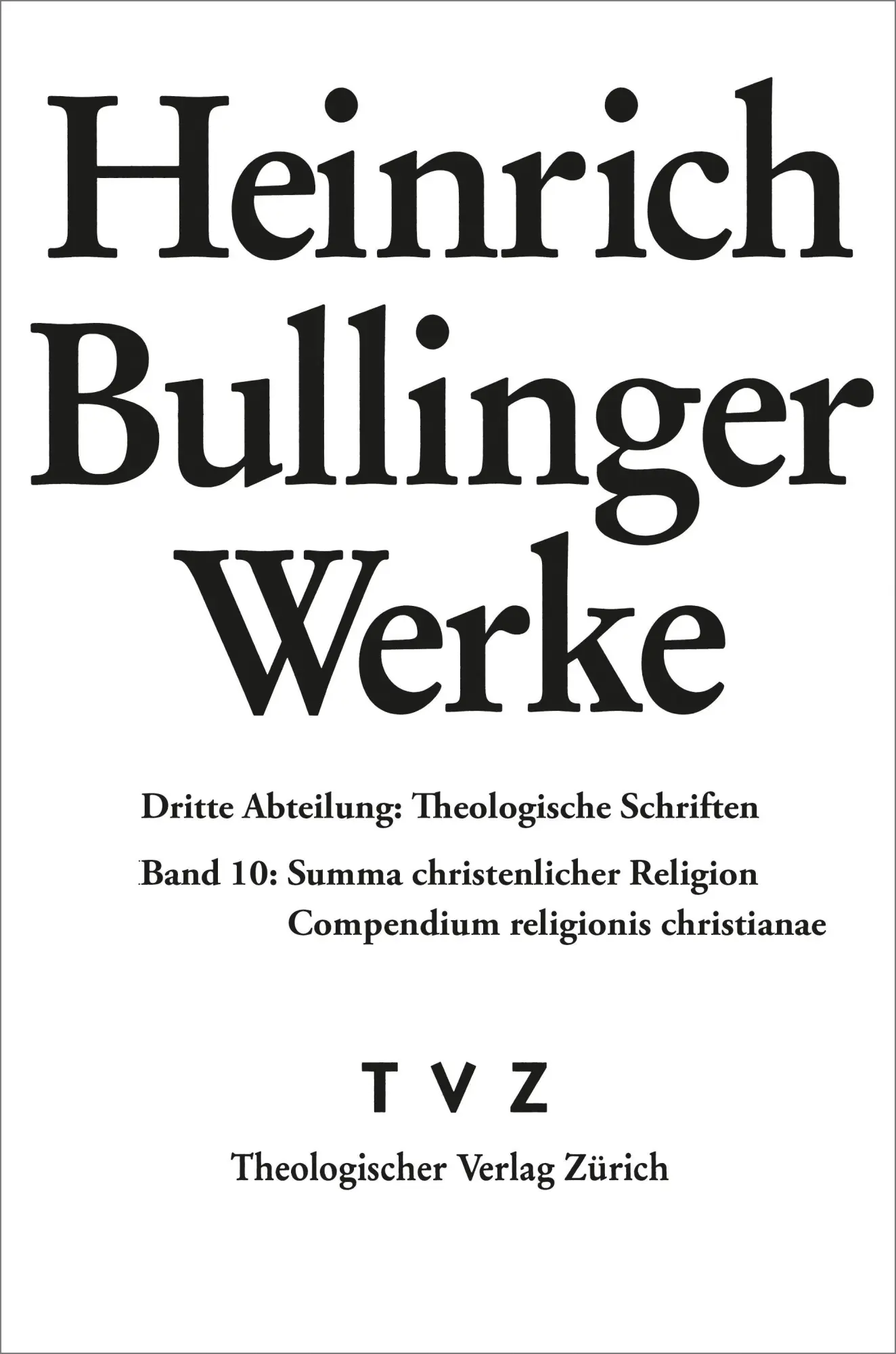 Summa christenlicher Religion