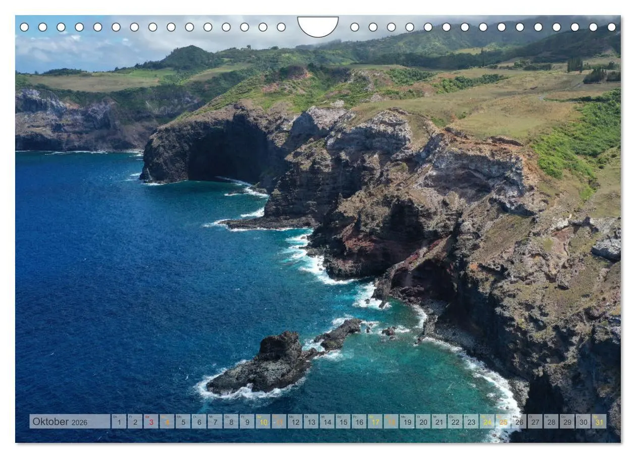 Bild: 9783457665497 | Hawaii, Maui und Big Island (Wandkalender 2026 DIN A4 quer),...