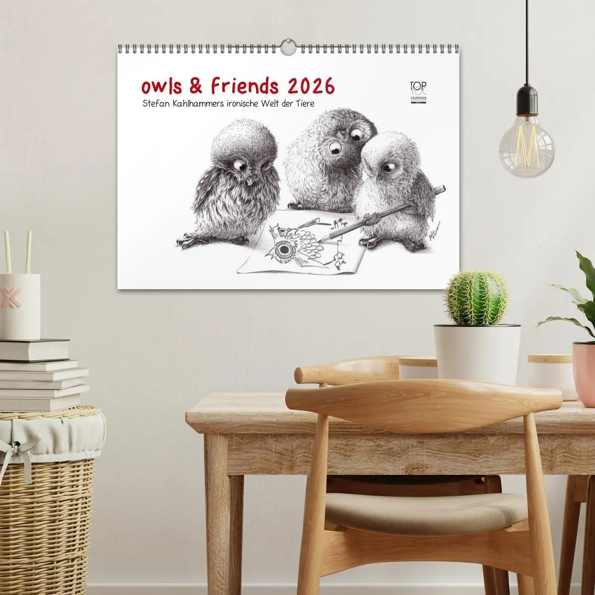 Bild: 9783516205497 | owls &amp; friends 2026 (Wandkalender 2026 DIN A3 quer), CALVENDO...