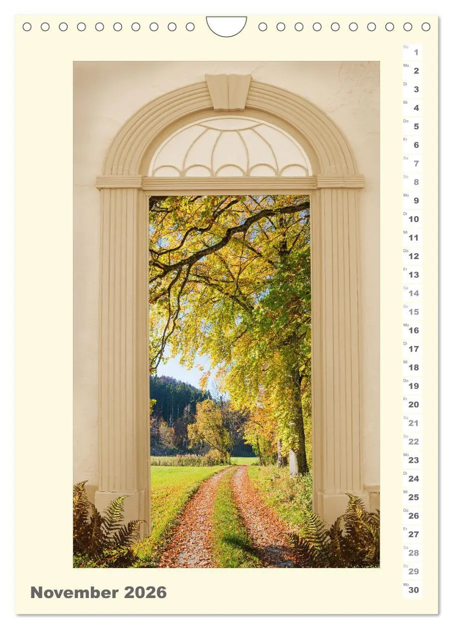Bild: 9783516445497 | Das Tor zur Natur 2026 (Wandkalender 2026 DIN A4 hoch), CALVENDO...