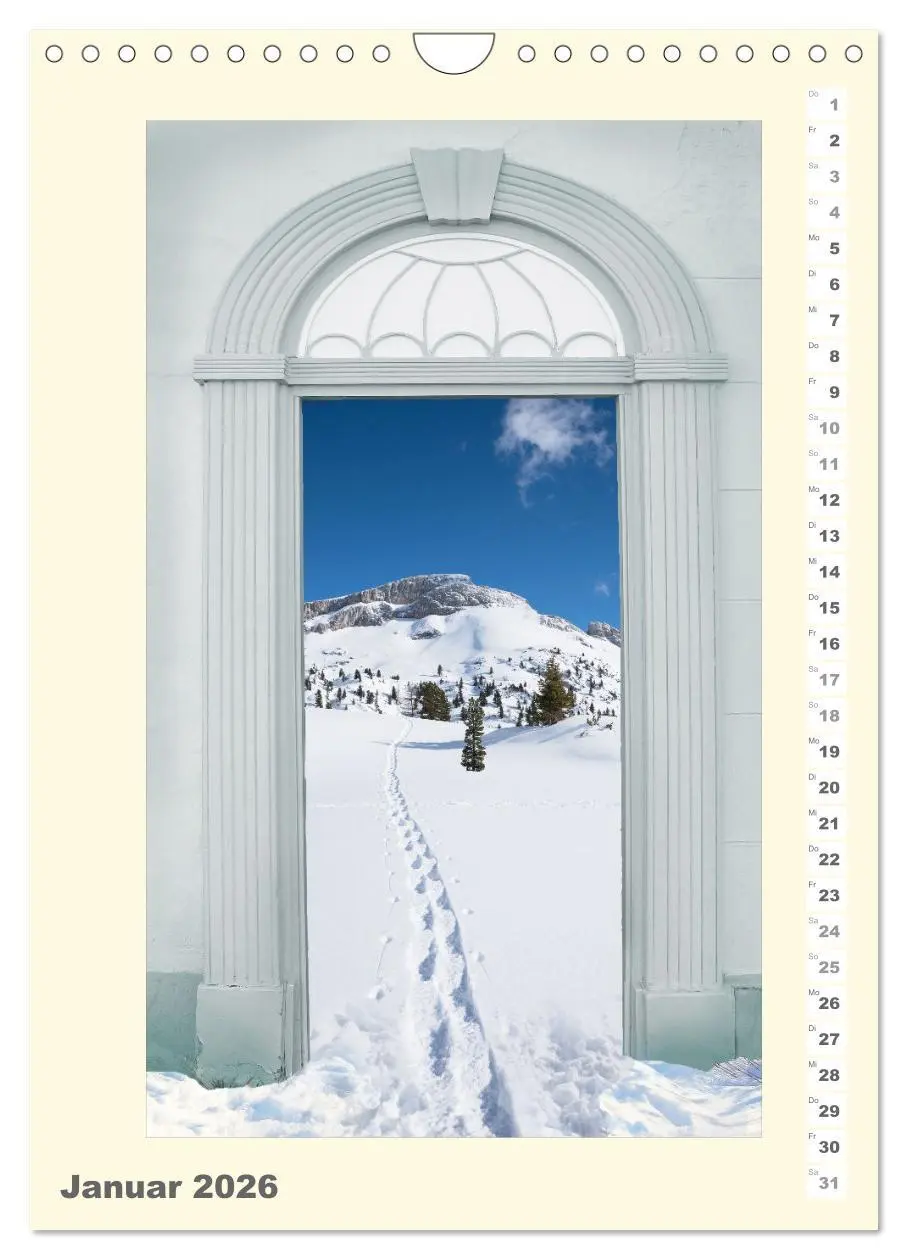 Bild: 9783516445497 | Das Tor zur Natur 2026 (Wandkalender 2026 DIN A4 hoch), CALVENDO...