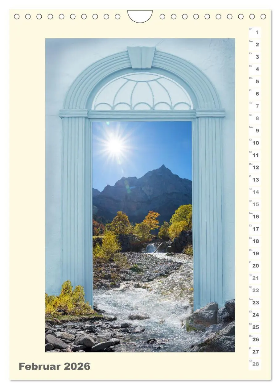 Bild: 9783516445497 | Das Tor zur Natur 2026 (Wandkalender 2026 DIN A4 hoch), CALVENDO...