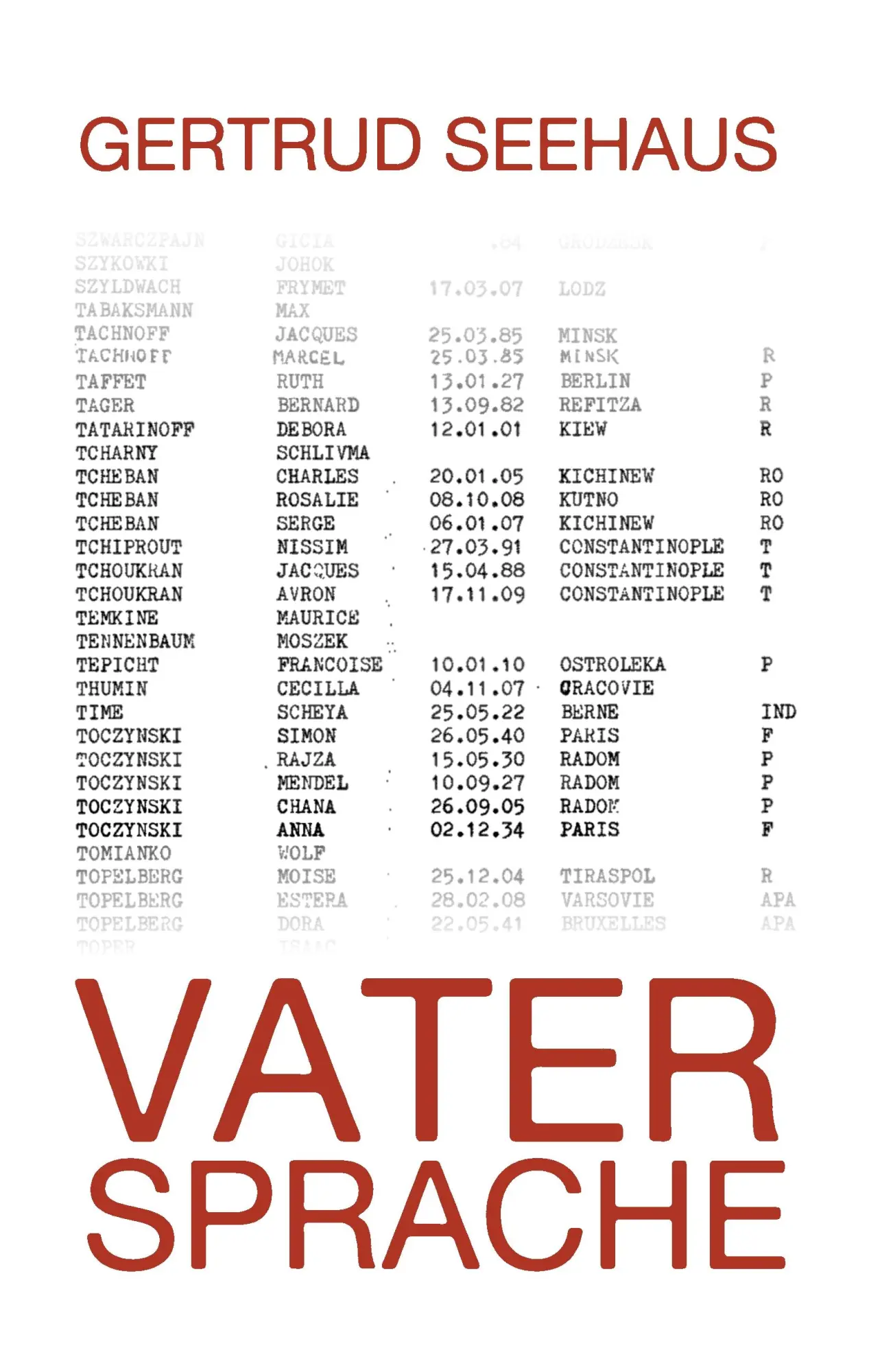 Cover: 9783744835497 | Vatersprache | Gertrud Seehaus | Buch | 76 S. | Deutsch | 2017