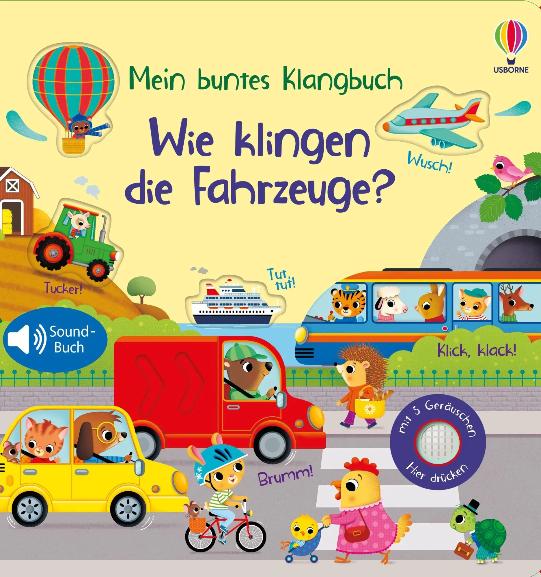 Cover: 9781035705597 | Mein buntes Klangbuch: Wie klingen die Fahrzeuge? | Sam Taplin | Buch