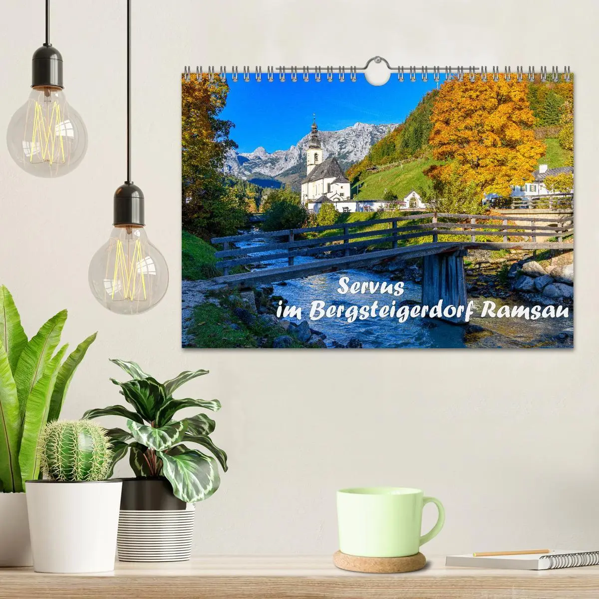 Bild: 9783457965597 | Servus im Bergsteigerdorf Ramsau (Wandkalender 2026 DIN A4 quer),...