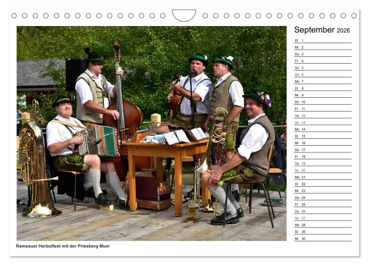 Bild: 9783457965597 | Servus im Bergsteigerdorf Ramsau (Wandkalender 2026 DIN A4 quer),...