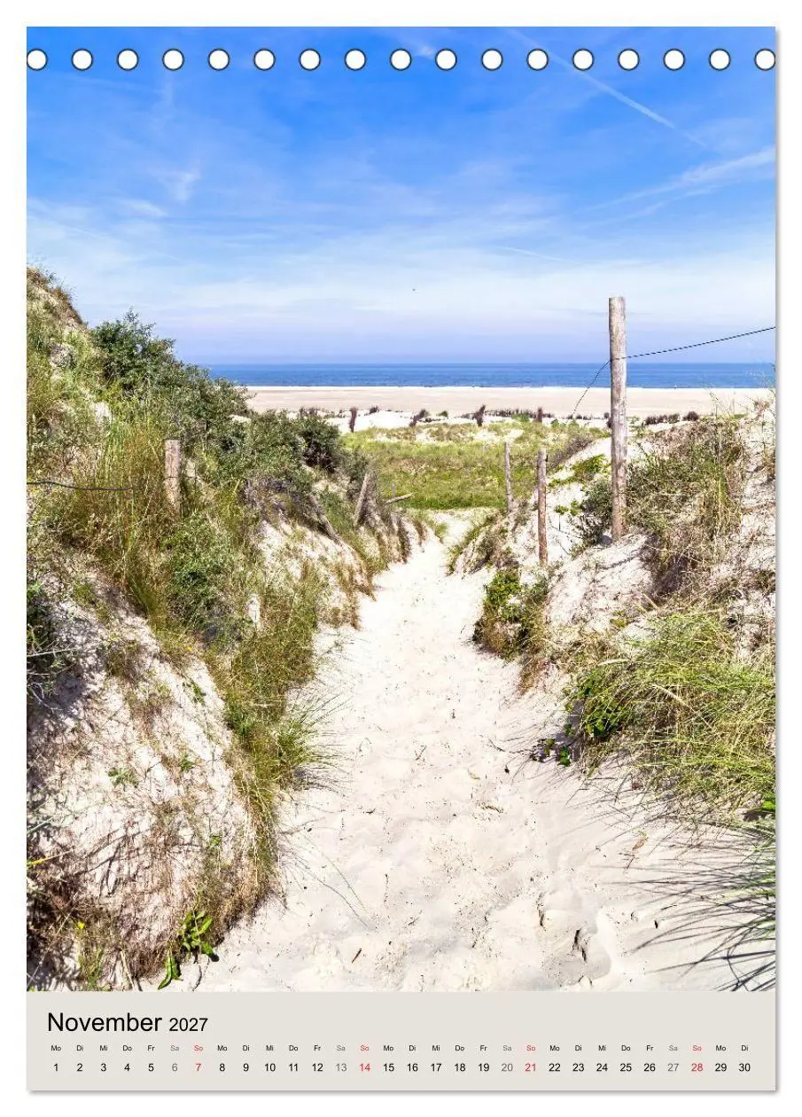 Bild: 9783569695597 | Borkum Strandspaziergang (Tischkalender 2027 DIN A5 hoch), CALVENDO...