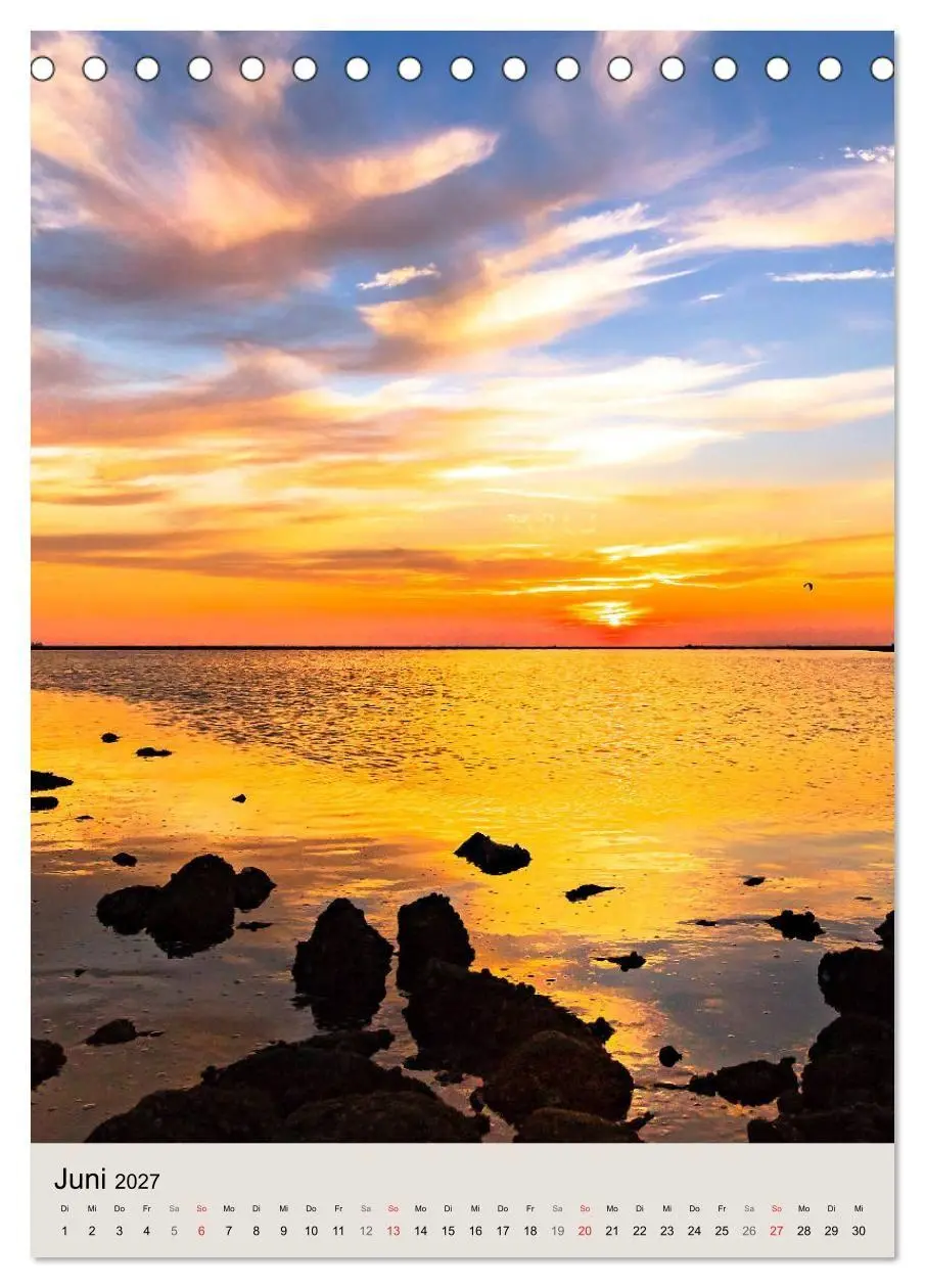 Bild: 9783569695597 | Borkum Strandspaziergang (Tischkalender 2027 DIN A5 hoch), CALVENDO...
