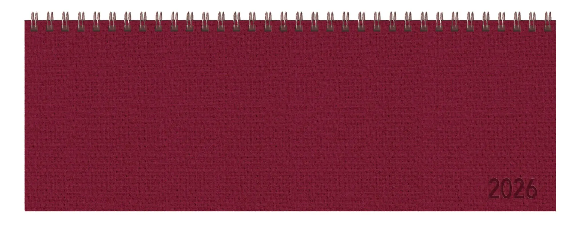 Cover: 9783731885597 | Tischkalender quer Professional Premium 2026 rot | Verlag Korsch