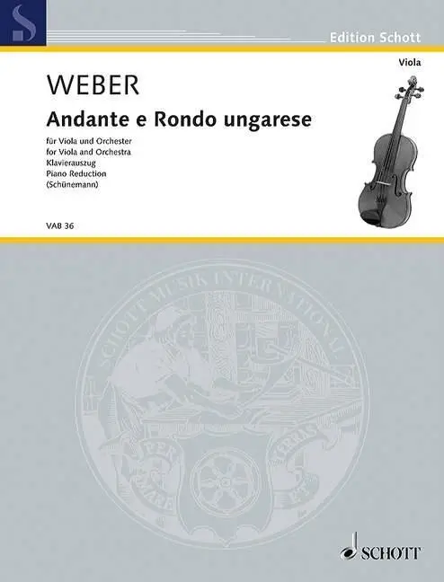 Cover: 9783795795597 | Andante e Rondo Ungarese | Carl Maria von Weber | Taschenbuch | Buch