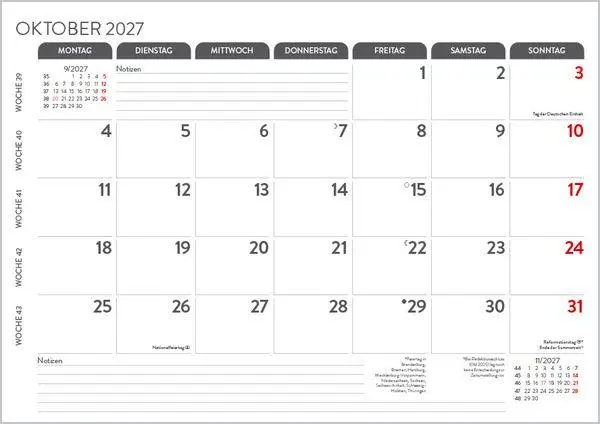 Bild: 9783819305597 | Monatsplaner 2027 | Verlag Korsch | Kalender | 12 S. | Deutsch | 2027