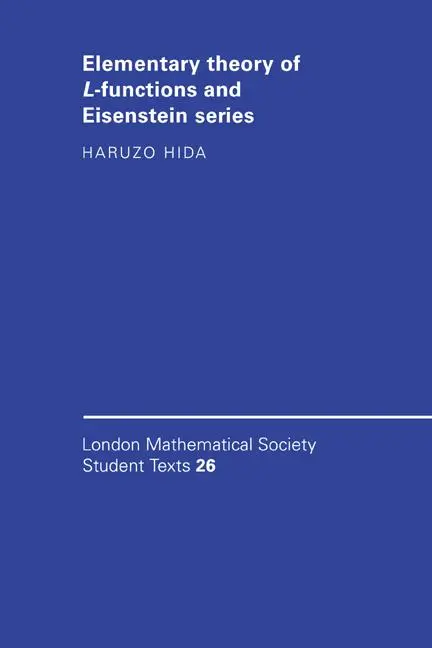 Cover: 9780521435697 | Elementary Theory of L-Functions and Eisenstein Series | Hida (u. a.)