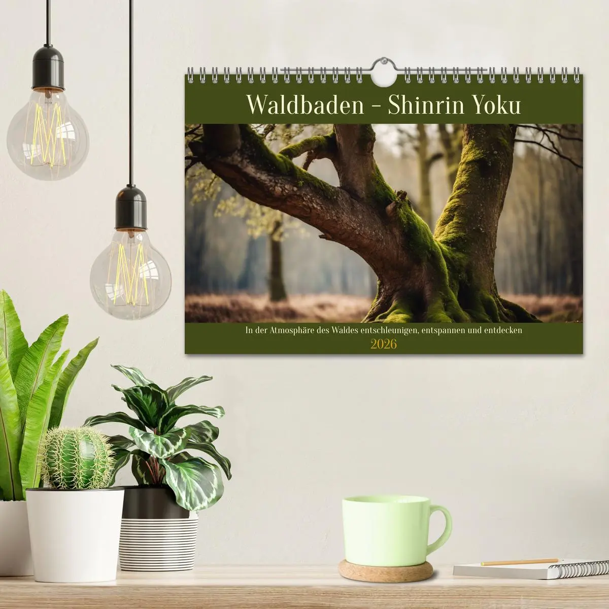Bild: 9783457335697 | Waldbaden - Shinrin Yoku (Wandkalender 2026 DIN A4 quer), CALVENDO...