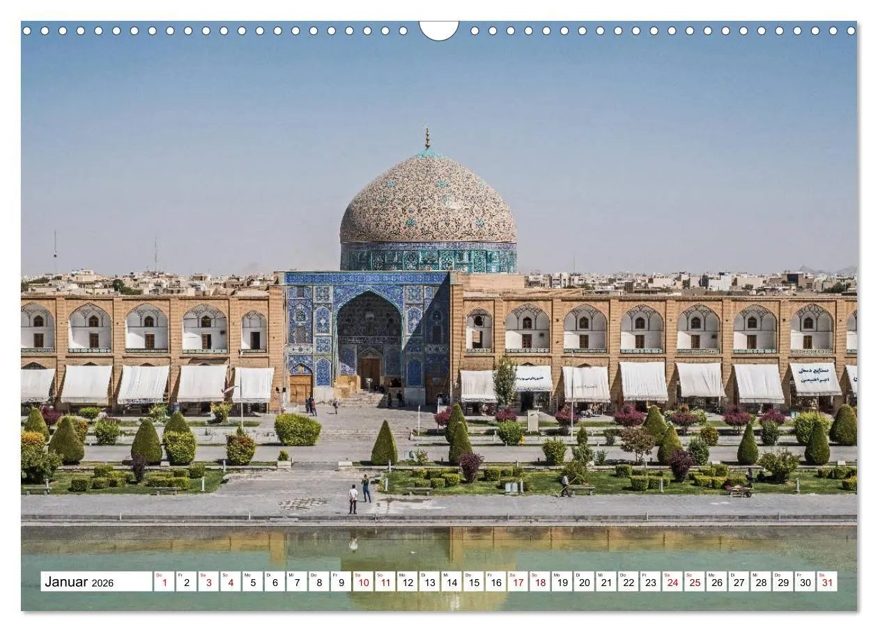 Bild: 9783457885697 | Städte des Irans - Isfahan (Wandkalender 2026 DIN A3 quer),...
