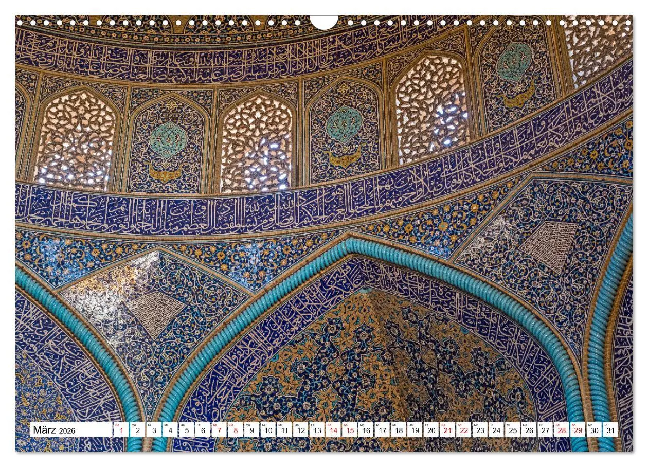 Bild: 9783457885697 | Städte des Irans - Isfahan (Wandkalender 2026 DIN A3 quer),...