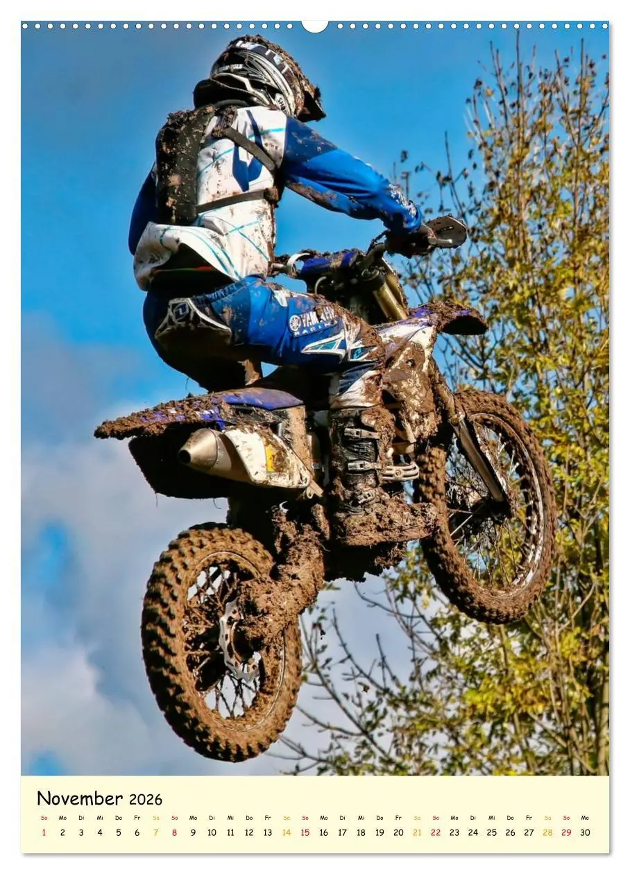 Bild: 9783516425697 | Motocross - einfach cool (Wandkalender 2026 DIN A2 hoch), CALVENDO...