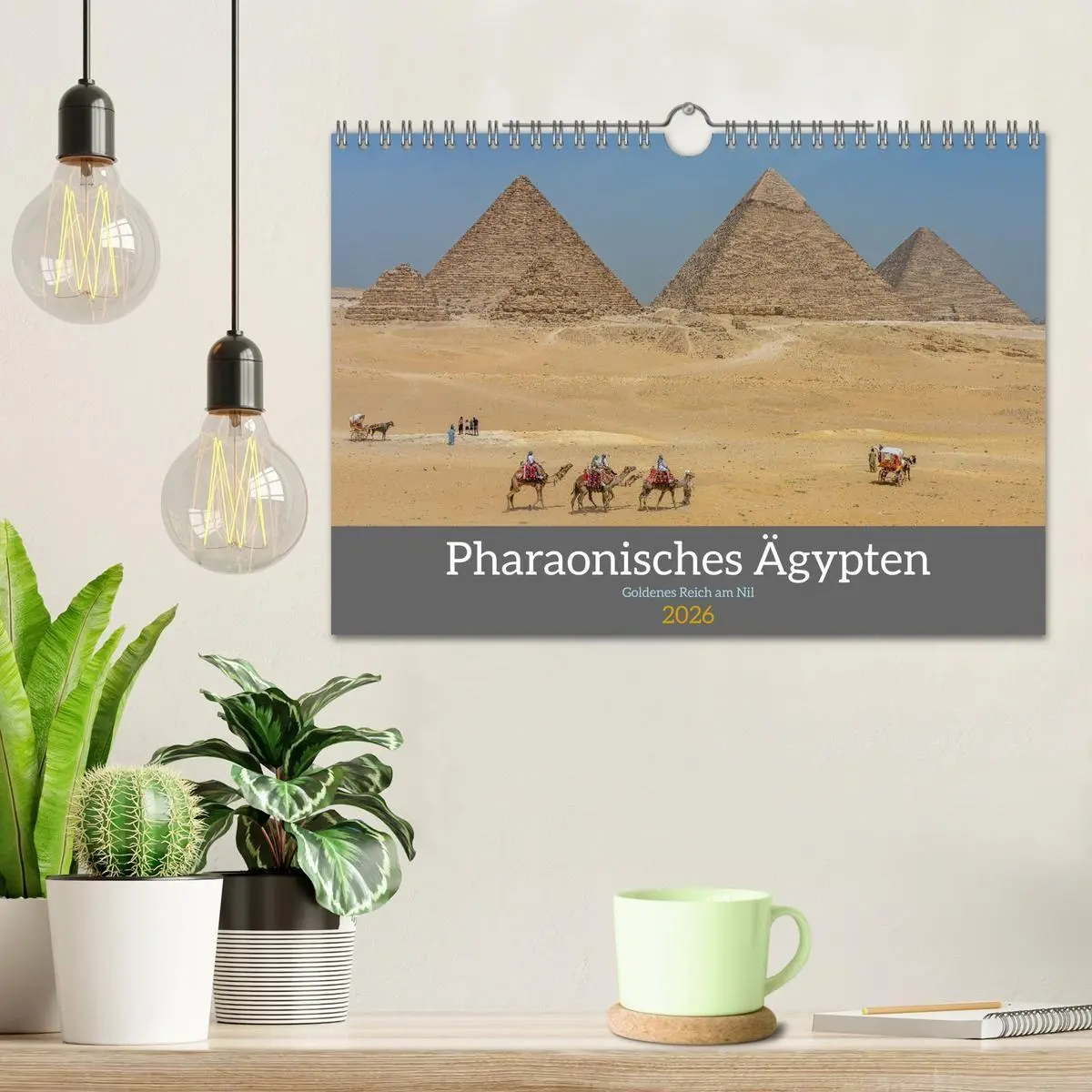 Bild: 9783516665697 | Pharaonisches Ägypten (Wandkalender 2026 DIN A4 quer), CALVENDO...