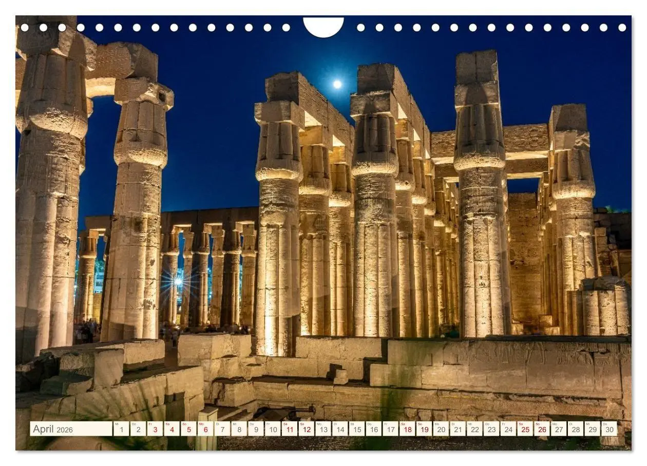 Bild: 9783516665697 | Pharaonisches Ägypten (Wandkalender 2026 DIN A4 quer), CALVENDO...