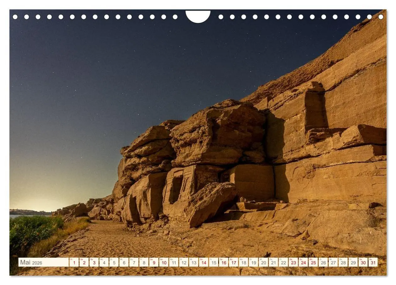 Bild: 9783516665697 | Pharaonisches Ägypten (Wandkalender 2026 DIN A4 quer), CALVENDO...