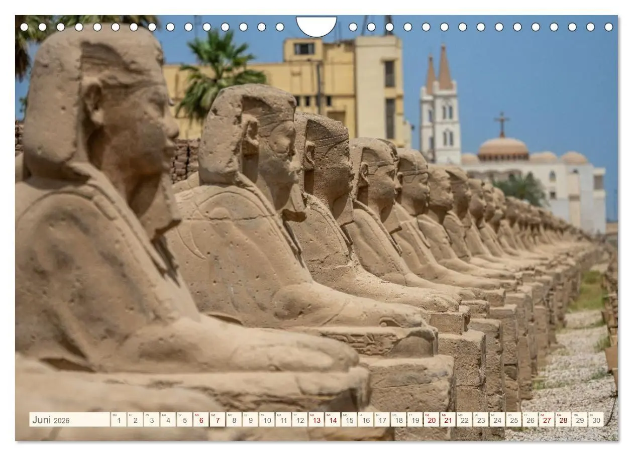 Bild: 9783516665697 | Pharaonisches Ägypten (Wandkalender 2026 DIN A4 quer), CALVENDO...