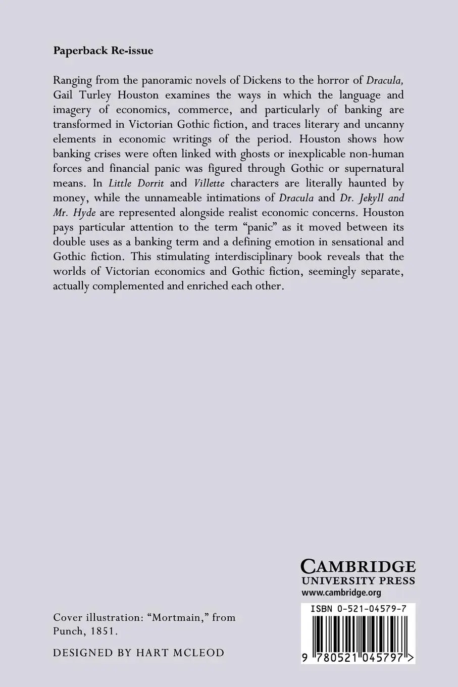 Rückseite: 9780521045797 | From Dickens to Dracula | Gothic, Economics, and Victorian Fiction