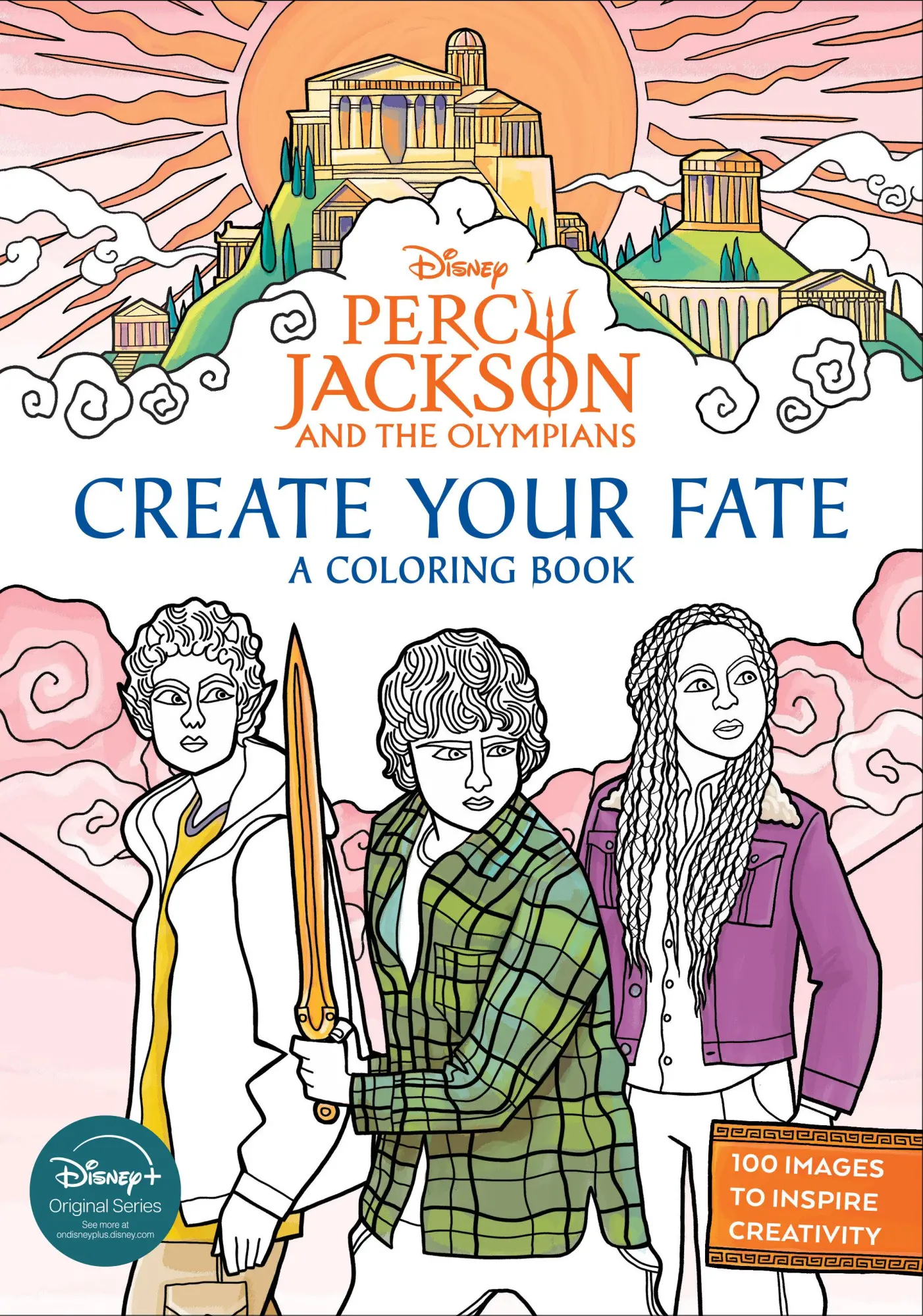 Cover: 9781368115797 | Percy Jackson and the Olympians: Create Your Fate: A Coloring Book