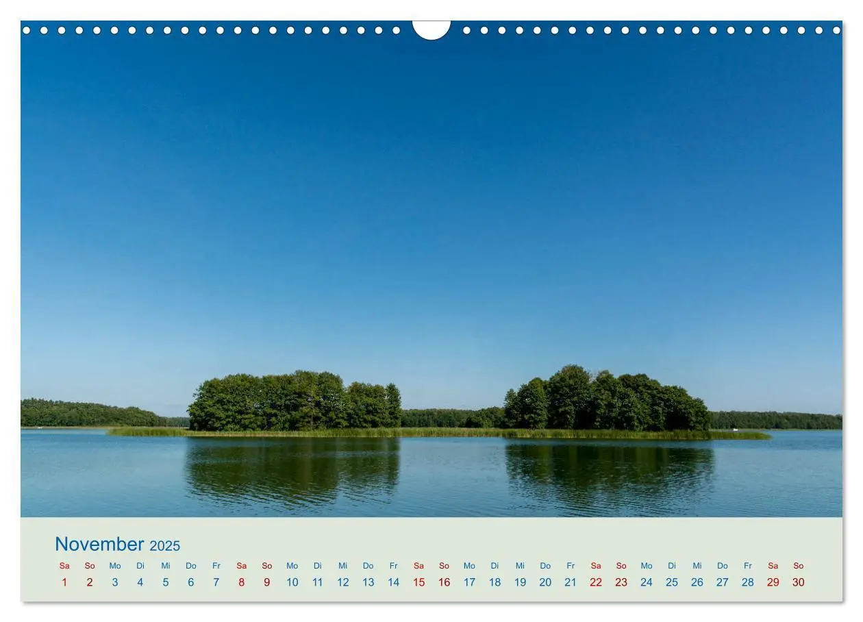 Bild: 9783435165797 | Wunderschönes Masuren (Wandkalender 2025 DIN A3 quer), CALVENDO...
