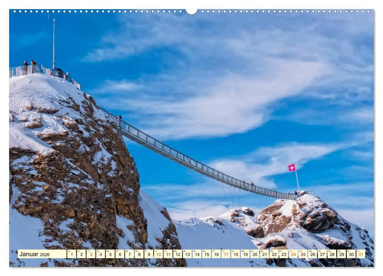 Bild: 9783457705797 | Hängebrücken - Nervenkitzel (hochwertiger Premium Wandkalender 2026...