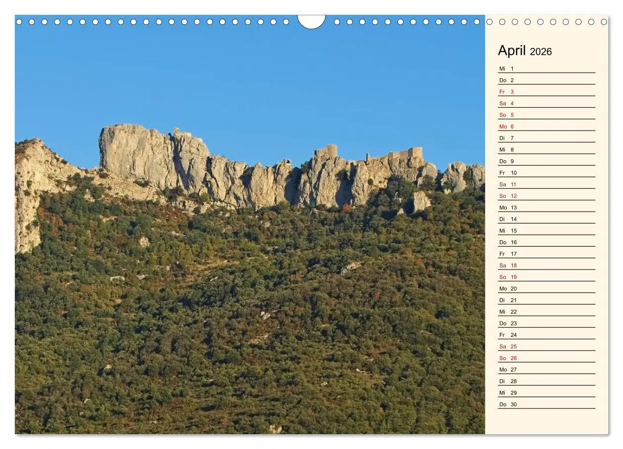 Bild: 9783457875797 | Katharerburgen - Entdeckungen im Pays Cathare (Wandkalender 2026...