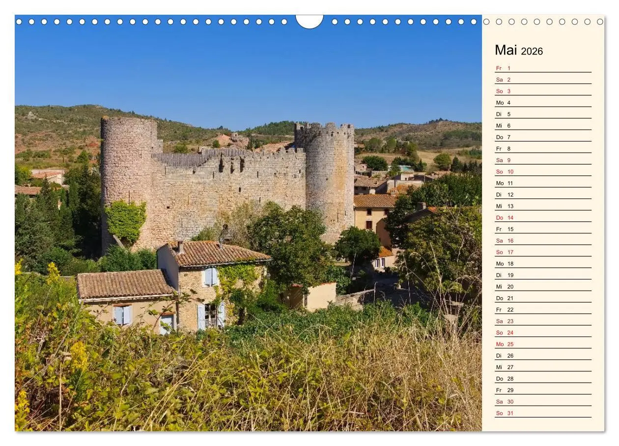 Bild: 9783457875797 | Katharerburgen - Entdeckungen im Pays Cathare (Wandkalender 2026...