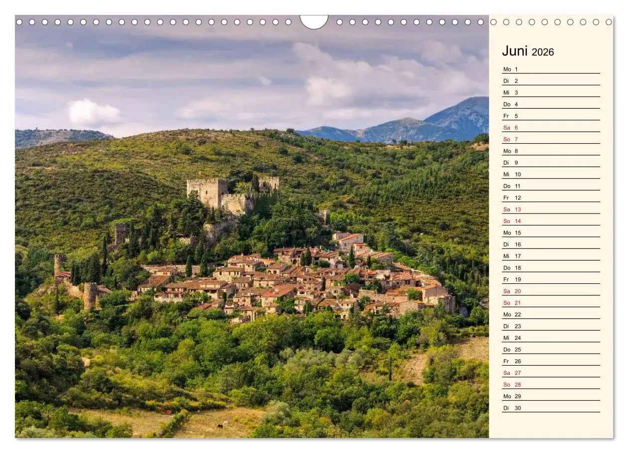 Bild: 9783457875797 | Katharerburgen - Entdeckungen im Pays Cathare (Wandkalender 2026...