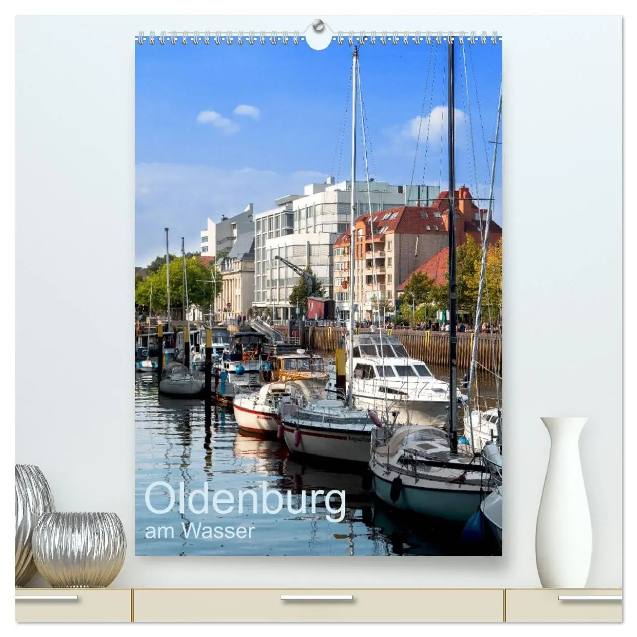 Cover: 9783516415797 | Oldenburg am Wasser (hochwertiger Premium Wandkalender 2026 DIN A2...
