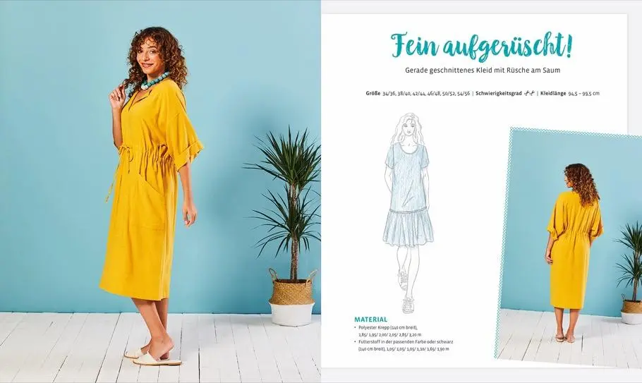 Bild: 9783841065797 | Mode aus Leinen | 15 luftig-leichte Outfits einfach selbst genäht